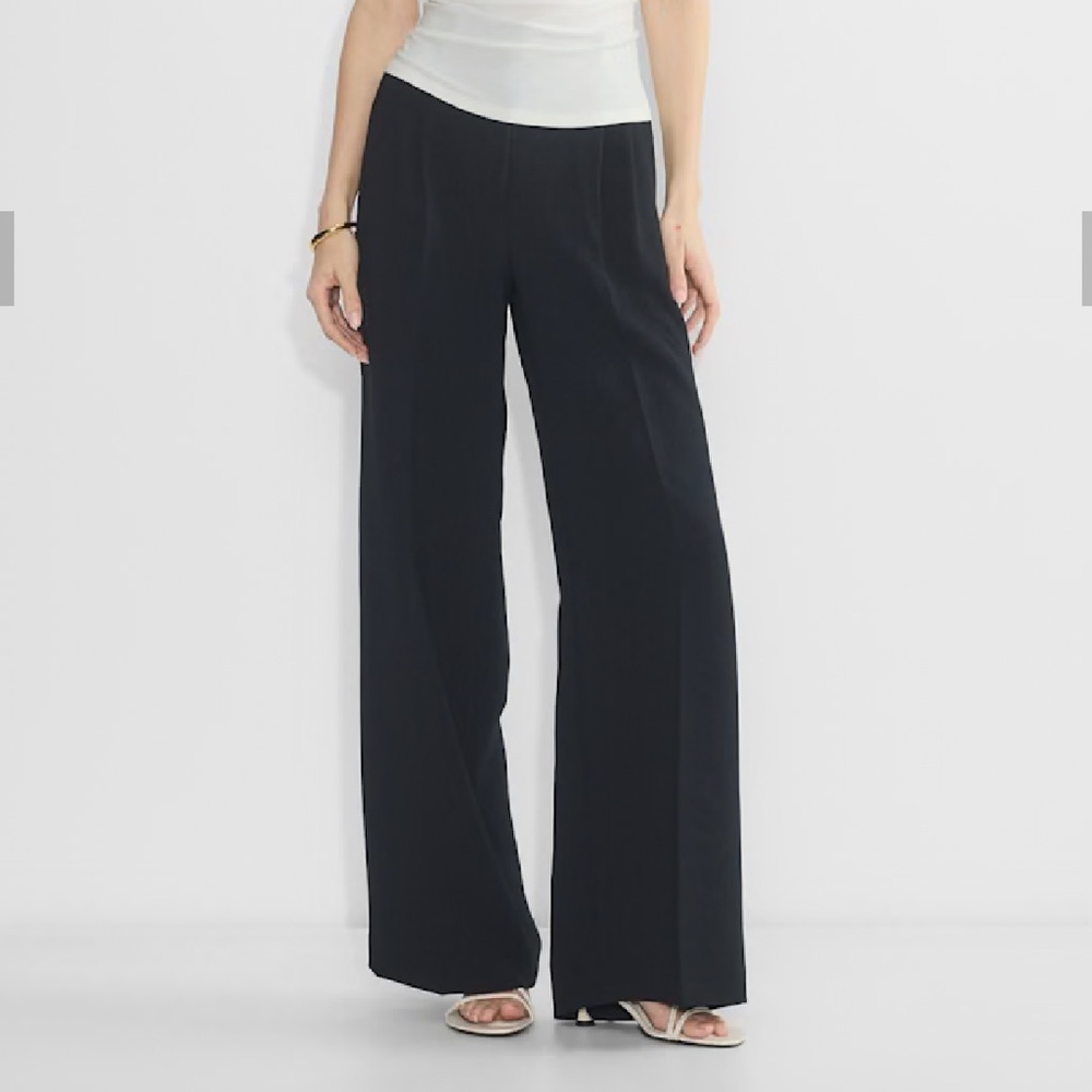 Wilfred Classic Black Wide-Leg trousers